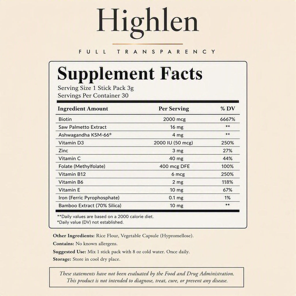Hi Glow - Hair Ritual Supplement