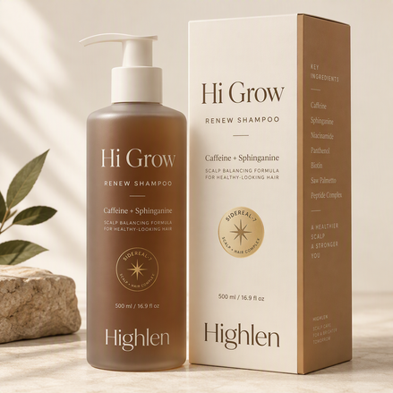 Hi Grow - Renew Shampoo - A fresh start for the scalp.