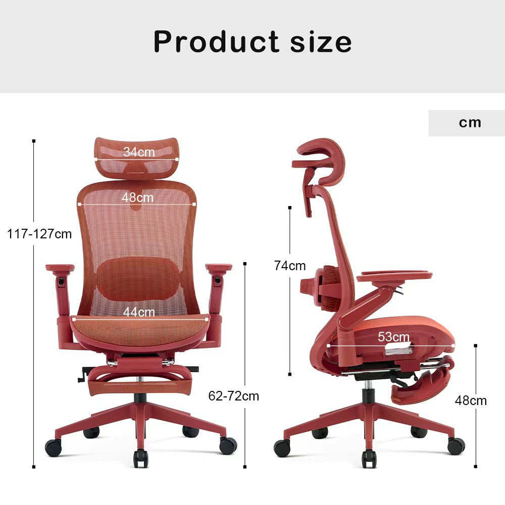 Ergonomic Work Chair Designed for Pregnancy Comfort