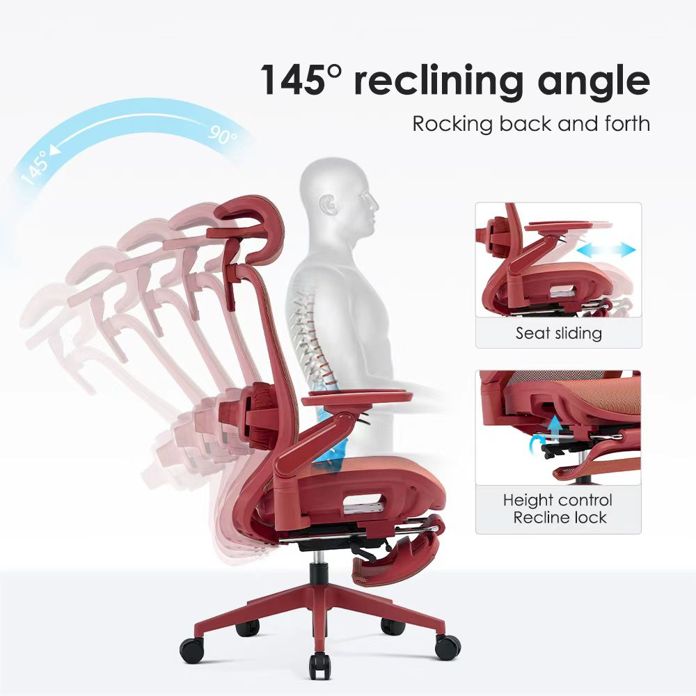 Ergonomic Work Chair Designed for Pregnancy Comfort