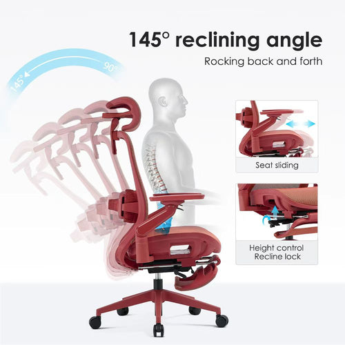 Ergonomic Work Chair Designed for Pregnancy Comfort