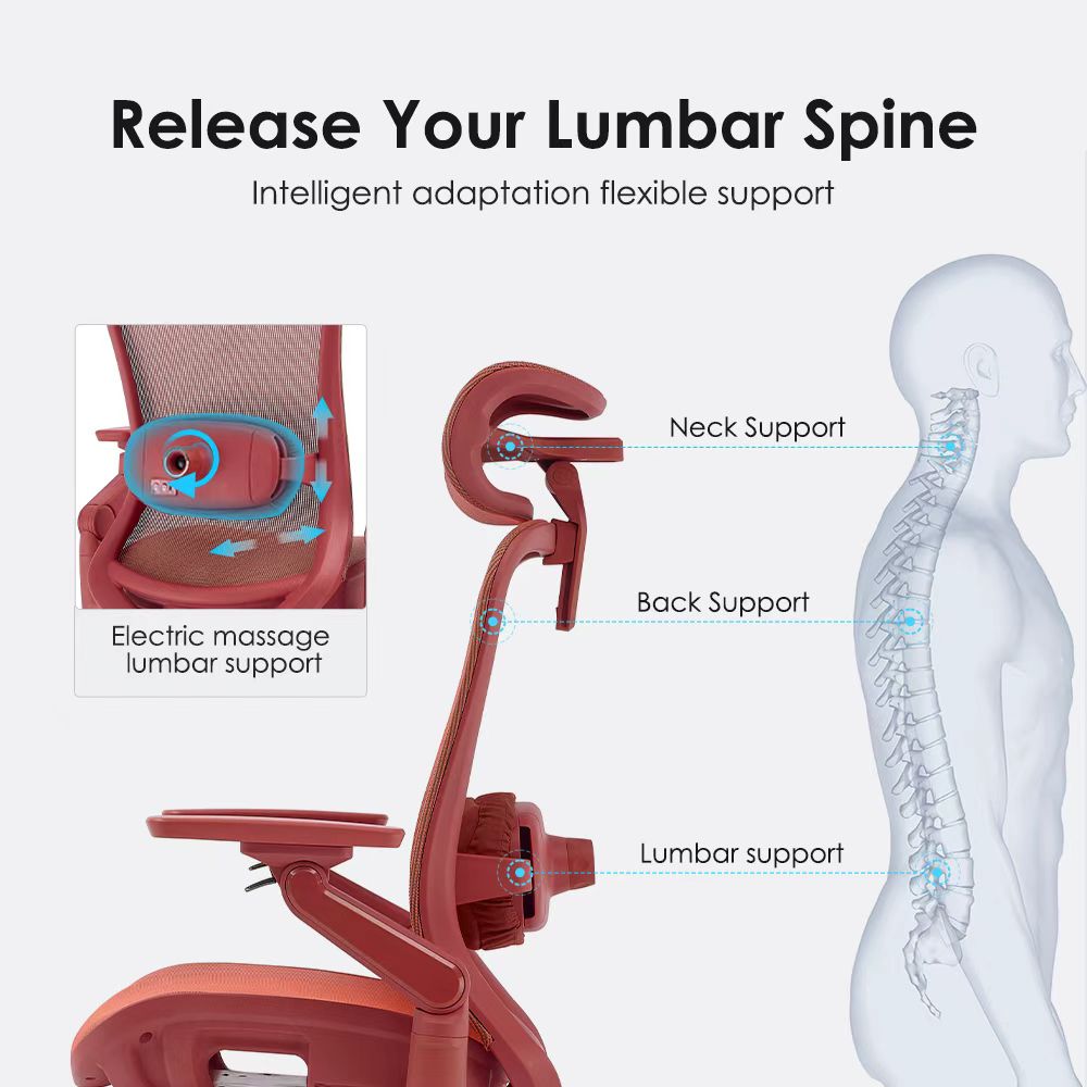 Ergonomic Work Chair Designed for Pregnancy Comfort